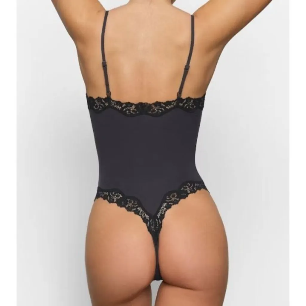 NWT SKIMS FITS EVERYBODY LACE CAMI BODYSUIT XXS - Image 2