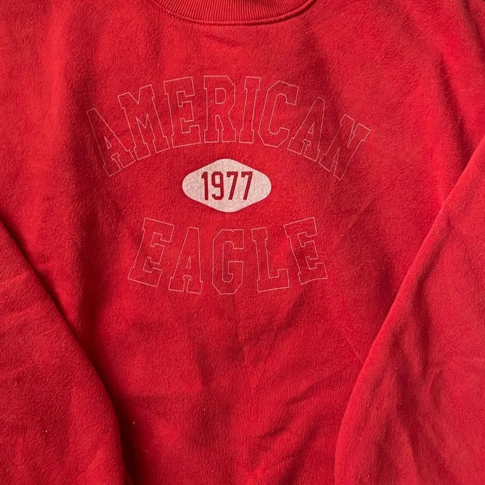 Women’s American Eagle Sweatshirt Bundle. Size Small.‎ Pink - Image 2