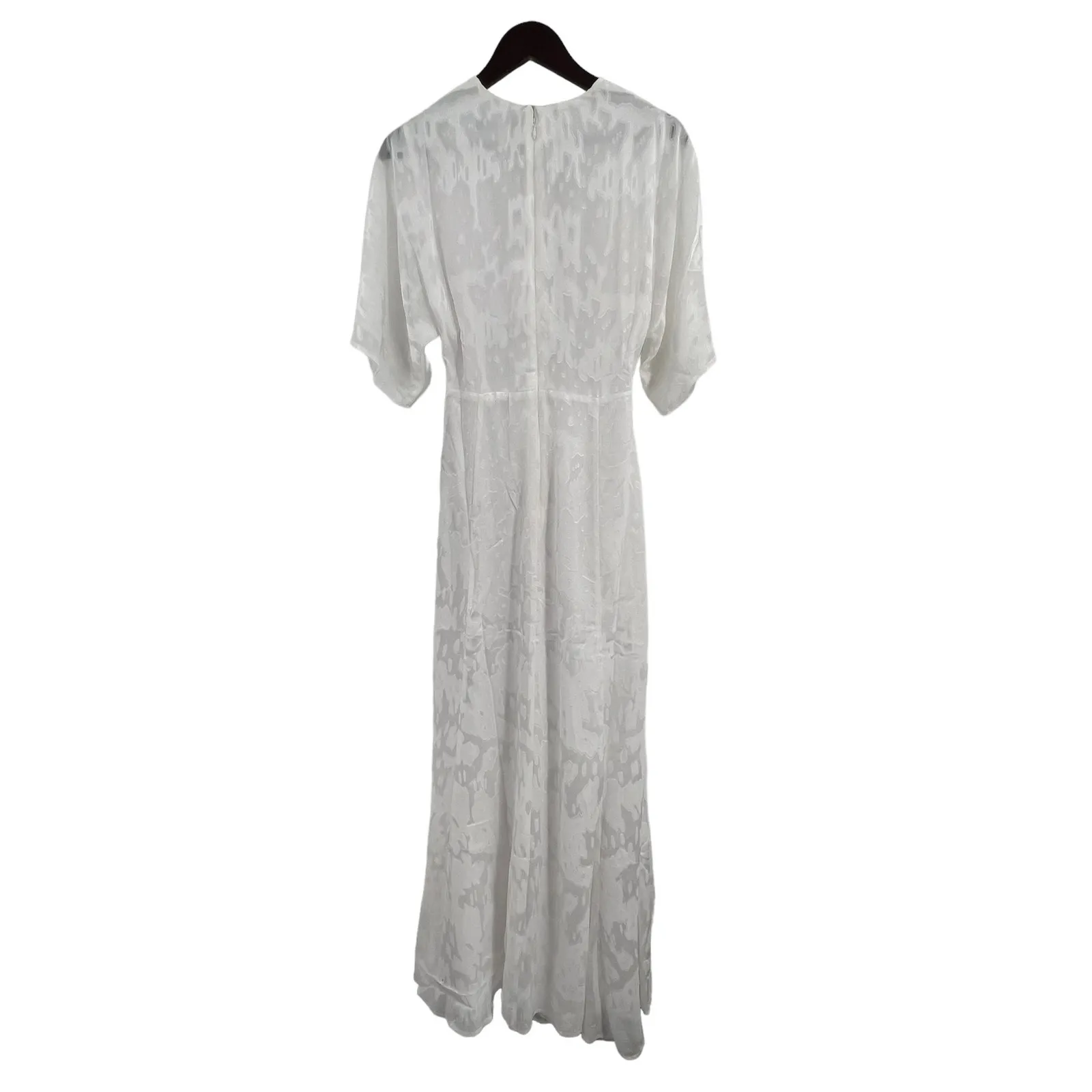 HUTCH White Maxi Dress Cutout‎ Size 4 New - Image 10