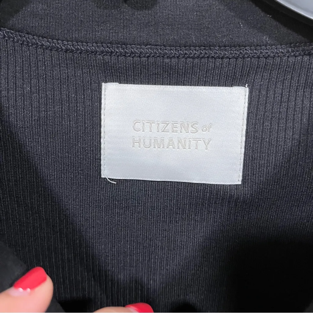 NWT Varra Henley Citizens Of Humanity size XS knitted button long sleeve shirt - Image 7