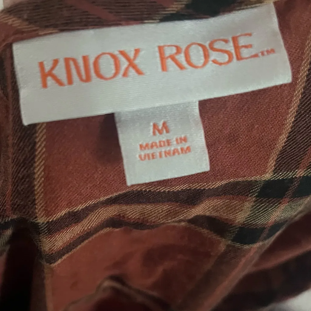 Knox Rose Bishop Sleeve A-Line Dress - Image 4