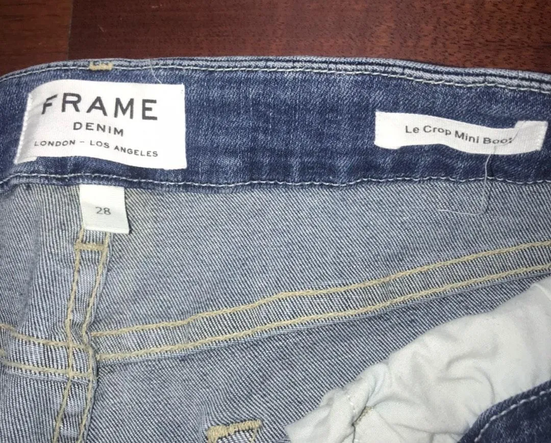 frame denim Le Crop Mini Boot  28 - Image 6