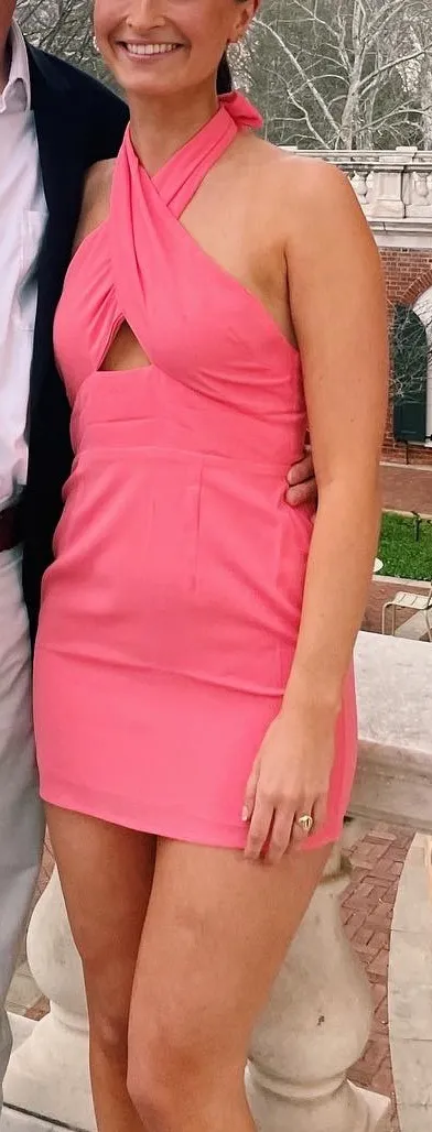 superdown Grace Cross Front Dress - Image 3