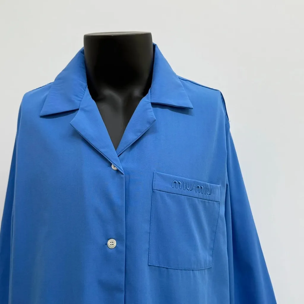 Blue Women's Jacket - Image 2