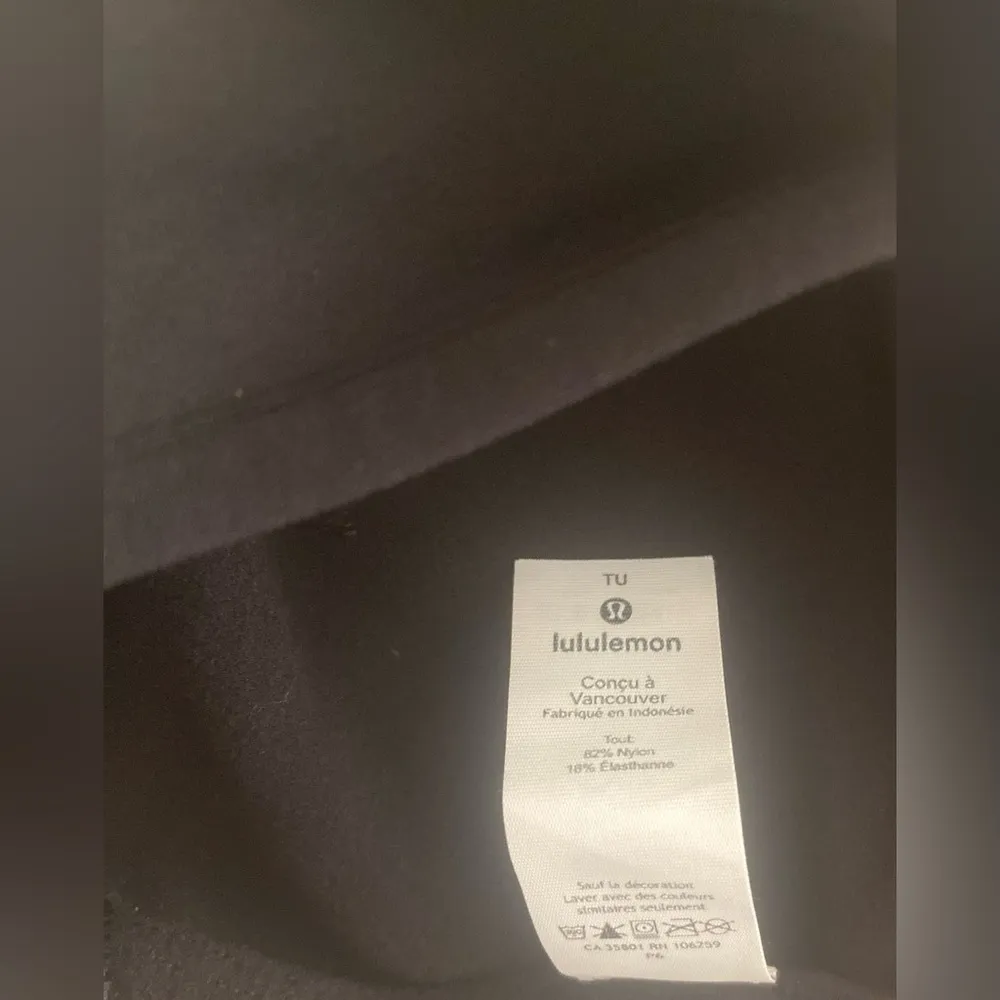 Lululemon Run for It All Beanie Running Cap Light Women’s Black Hat One Size - Image 5