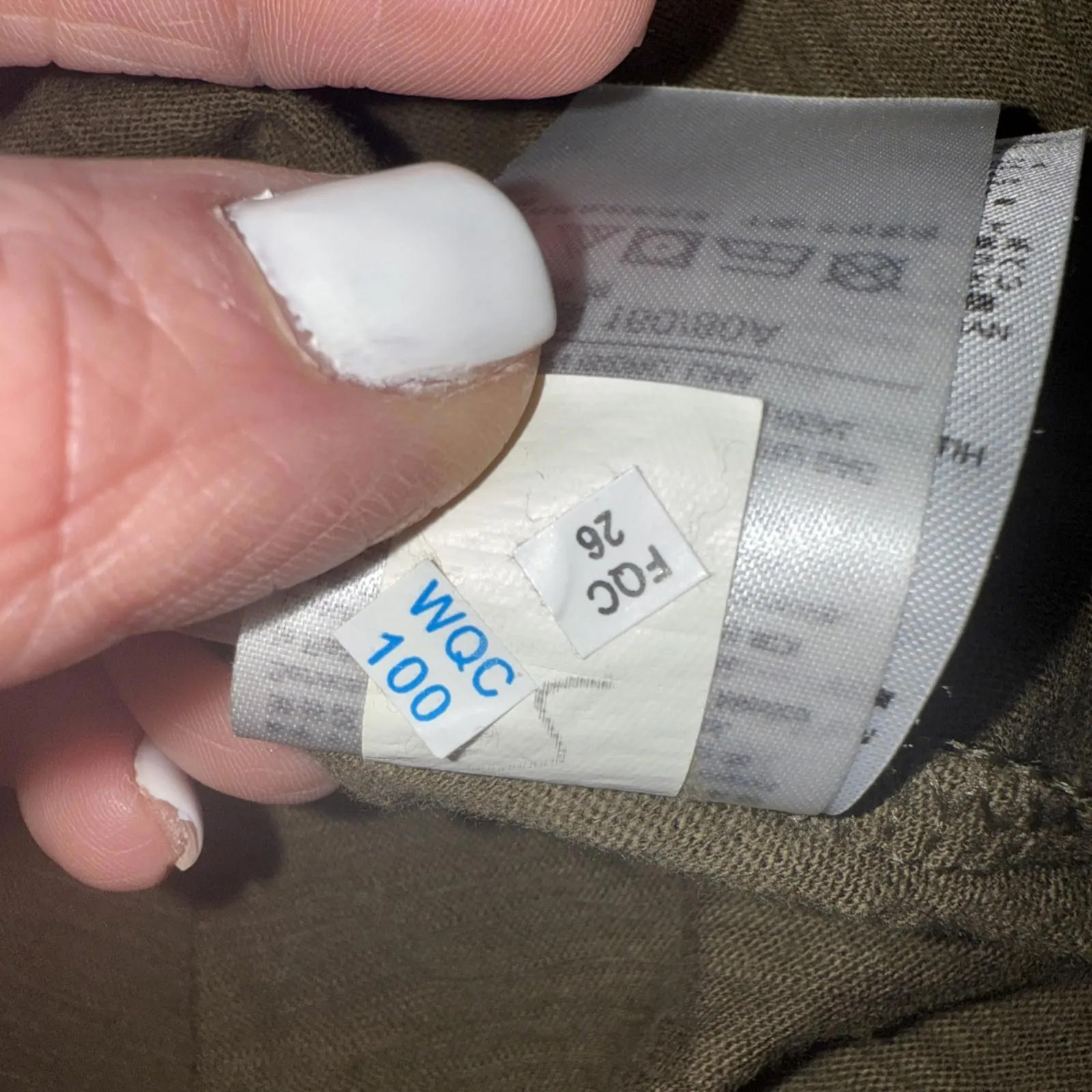 Old Navy Blouse Green Gauze Long Sleeve Pullover Tunic Top Women’s XS New - Image 12