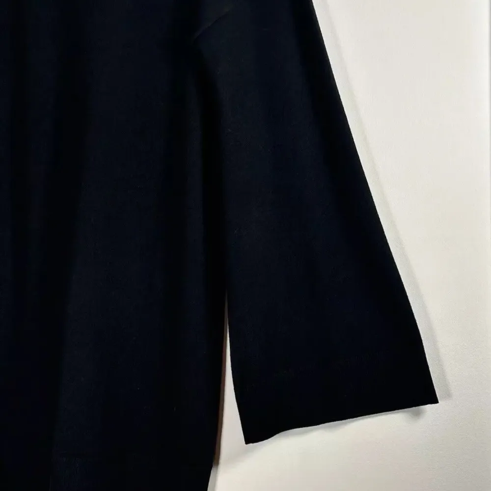 LPA Black Fallon Turtleneck Sweater Dress Size: XL Short Long Sleeve Women's - Image 4