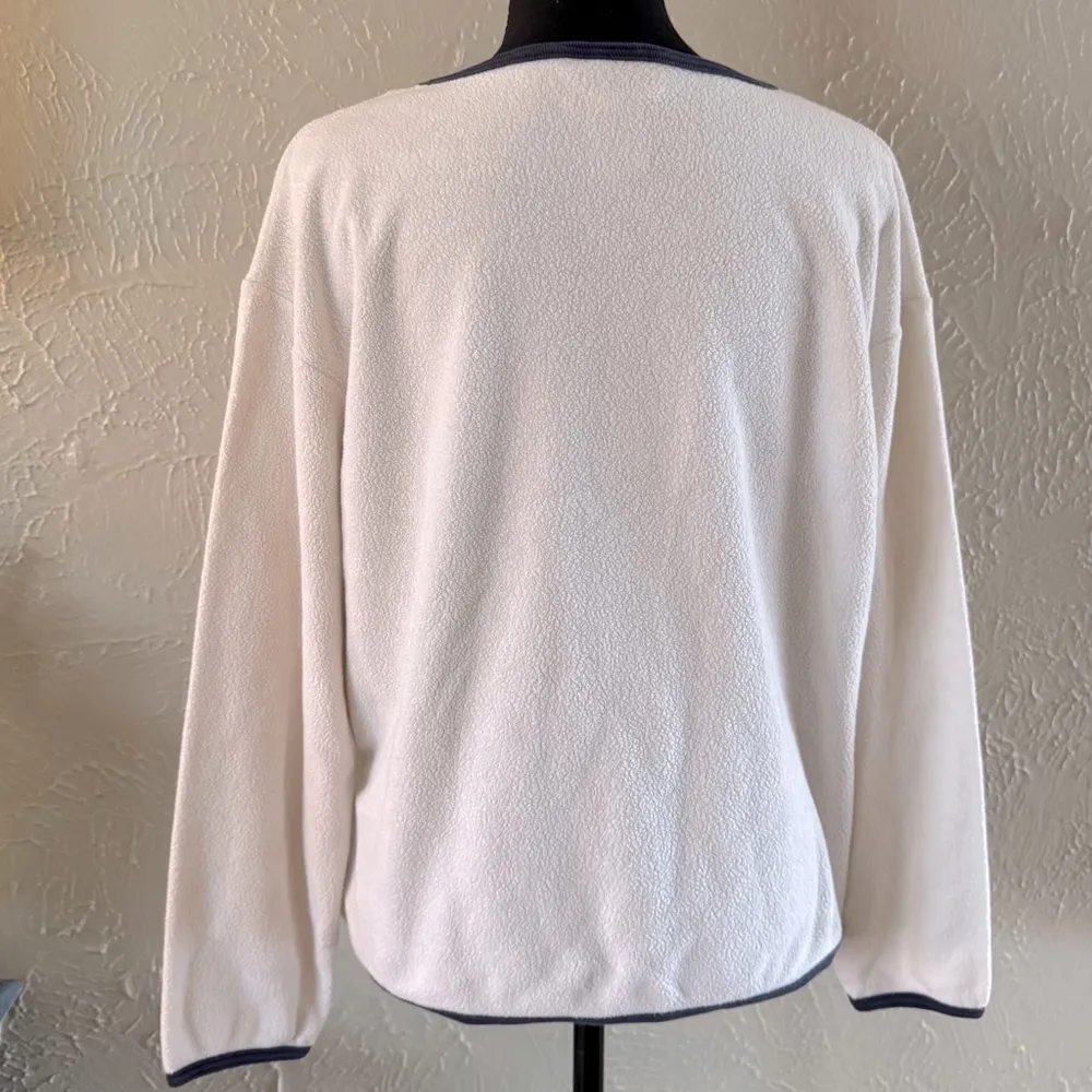 ⛵️New Buffalo, Michigan Crew Neck Top⛵️ ~med (tag says L/XL but sizing is off) White - Image 4