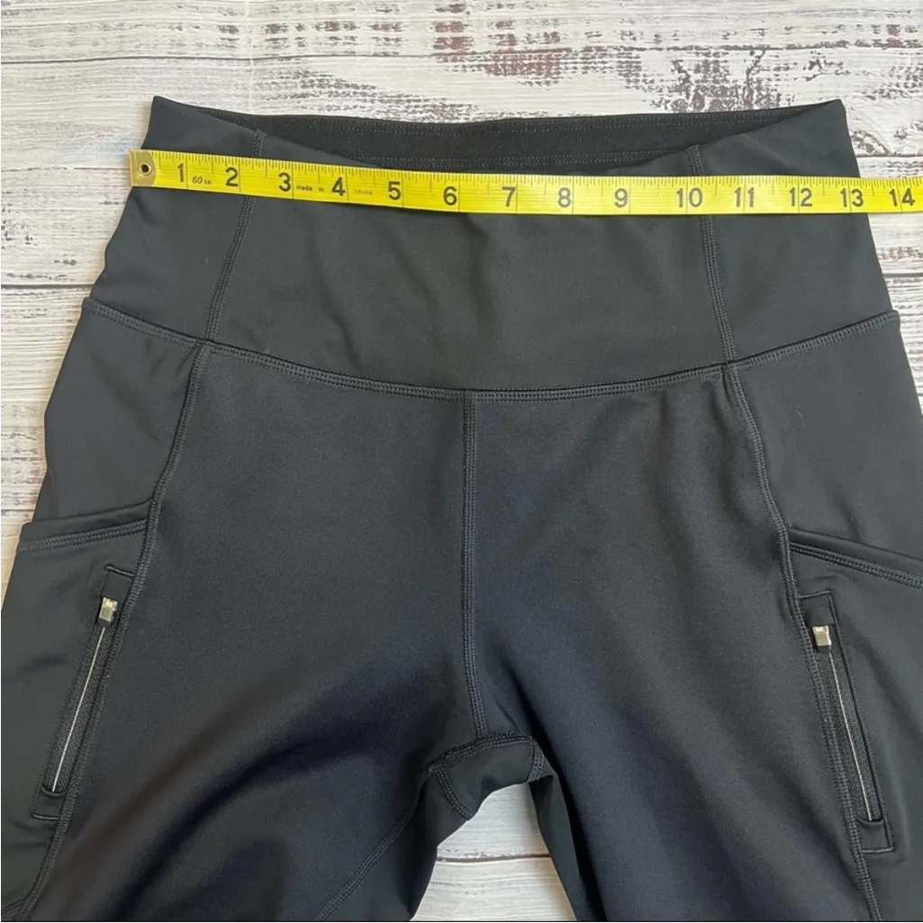 ATHLETA High Traverse Tight Black Leggings. Size Small. EUC - Image 8
