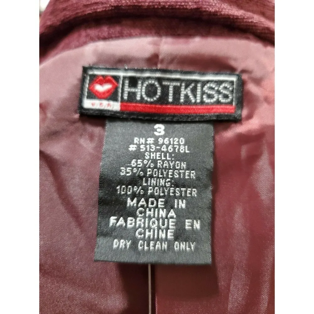 Torrid Women's Burgundy Rayon & Polyester Long Sleeve Button Casual Coat Size 3X - Image 10