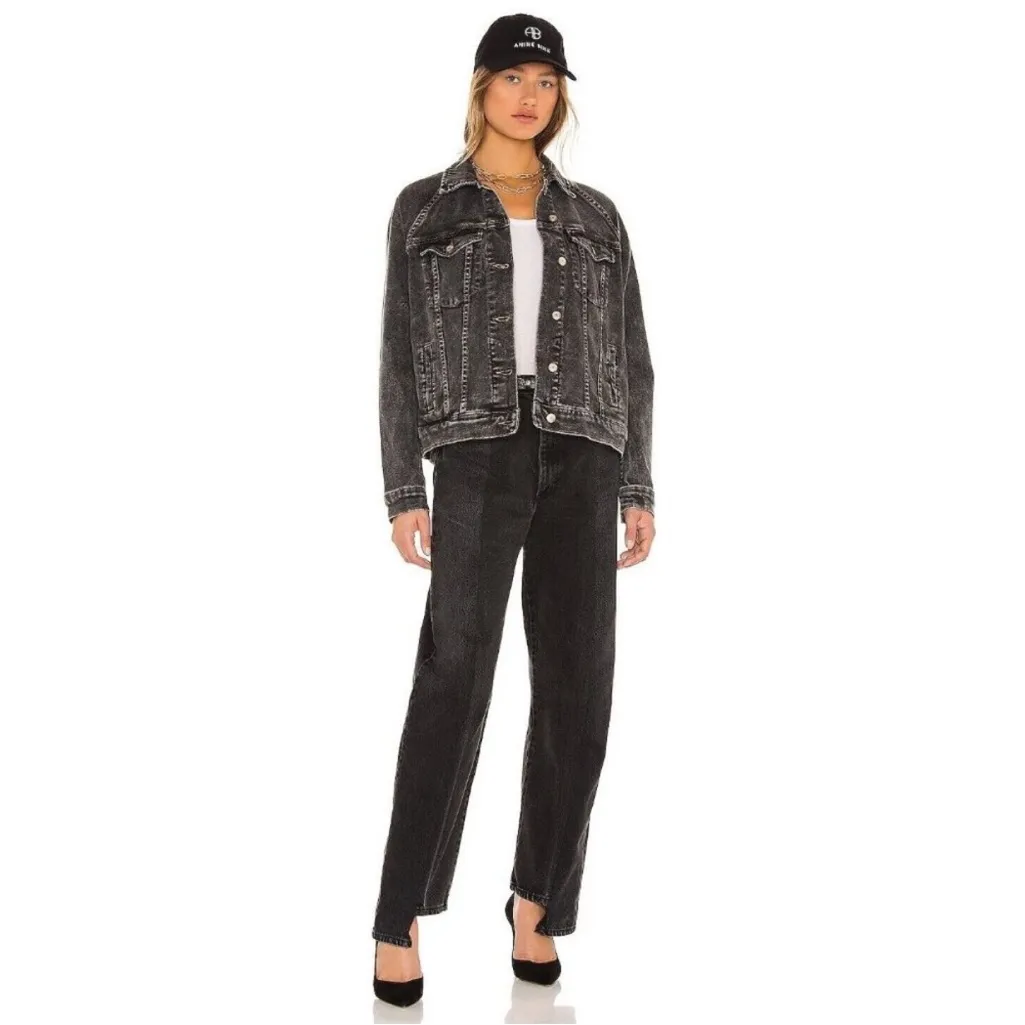 PISTOLA Hayden Raglan Sleeve Jacket Nightcap Acid Denim - Image 2