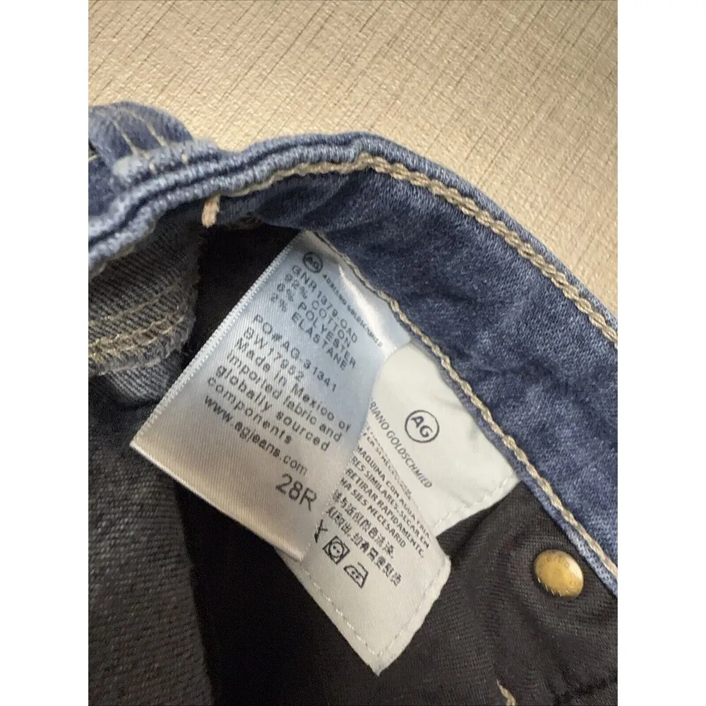 AG Adriano Goldschmied Jeans Womens 28R Blue Farrah Skinny High Rise Skinny - Image 8