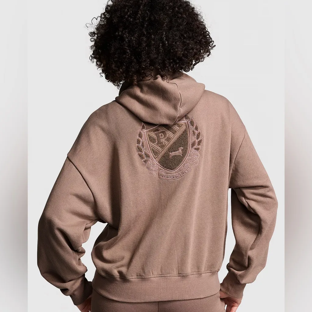 New PINK
IVY‎ FLEECE CAMPUS FULL-ZIP HOODIE - Image 3