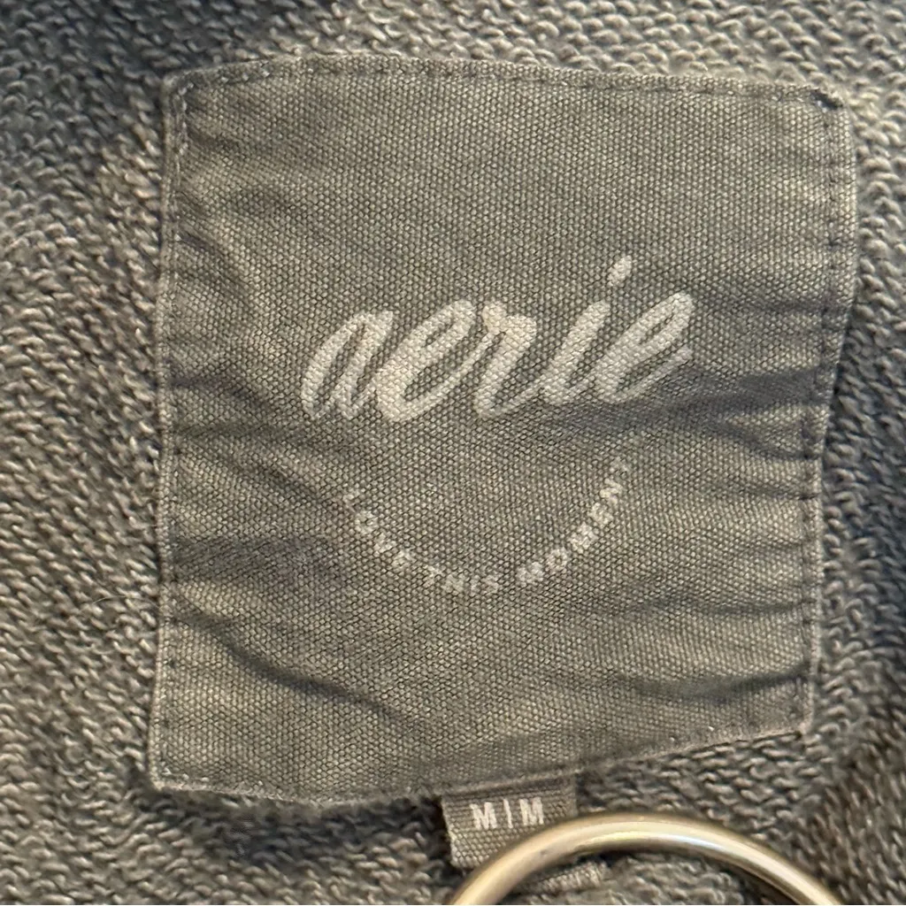 Aerie The Chill Crewneck Sweatshirt in Palm Leaf Green - Image 5