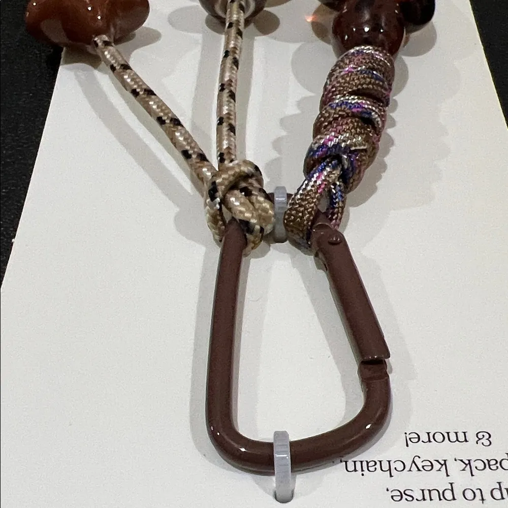 Macrae & Co | Whimsical Fall Bag Charm Brown - Image 9