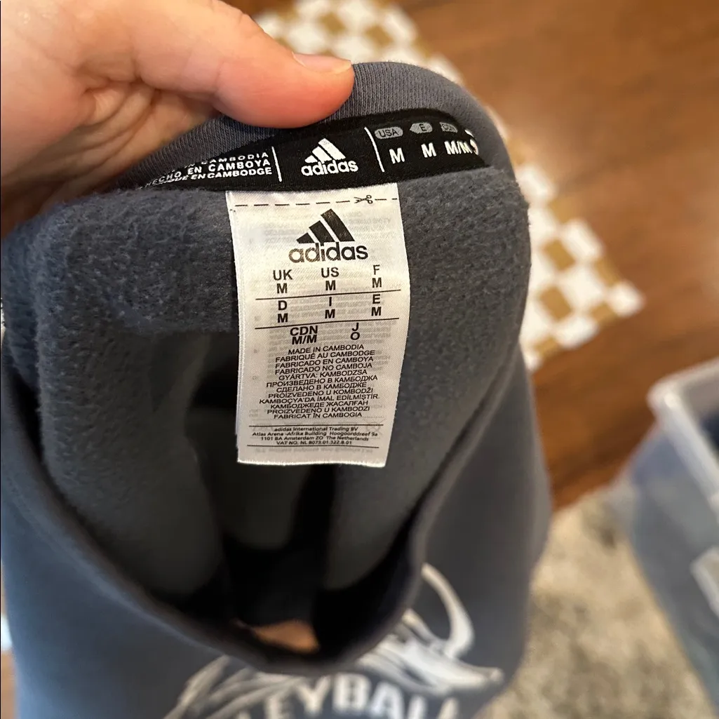 Adidas University of Delaware Volleyball Crewneck Sweater - Image 3