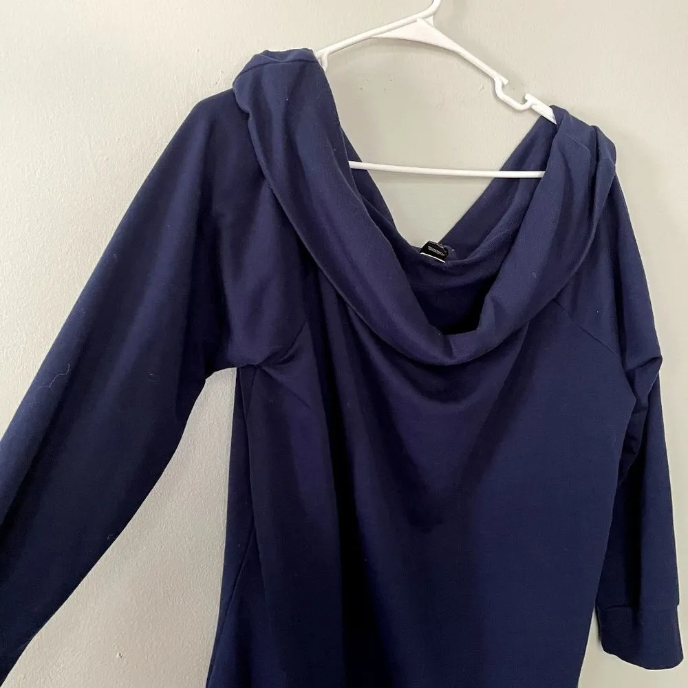 Torrid off the shoulder classic long sleeved sweater casual comfortable fleece - Image 2