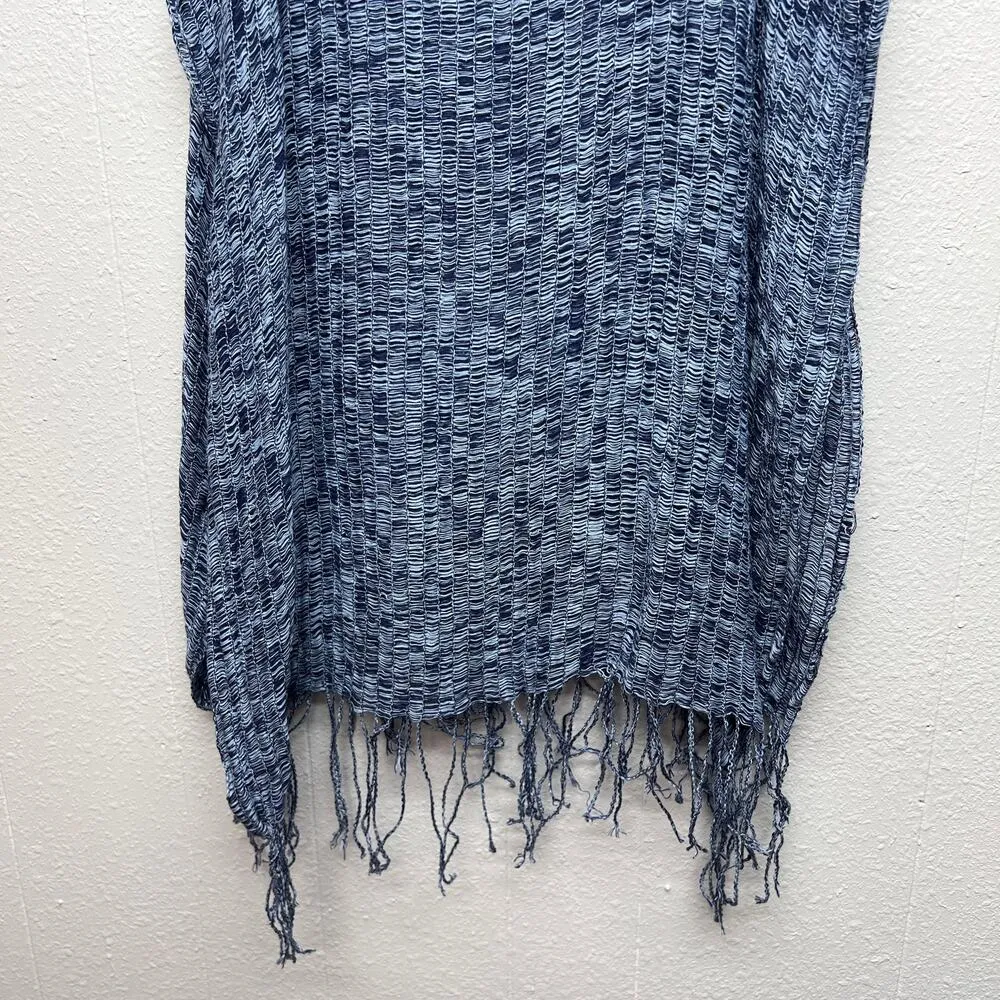 BCBGGeneration Fringe Western Festival Cowgirl Knit Boho Tunic Womens Medium - Image 9