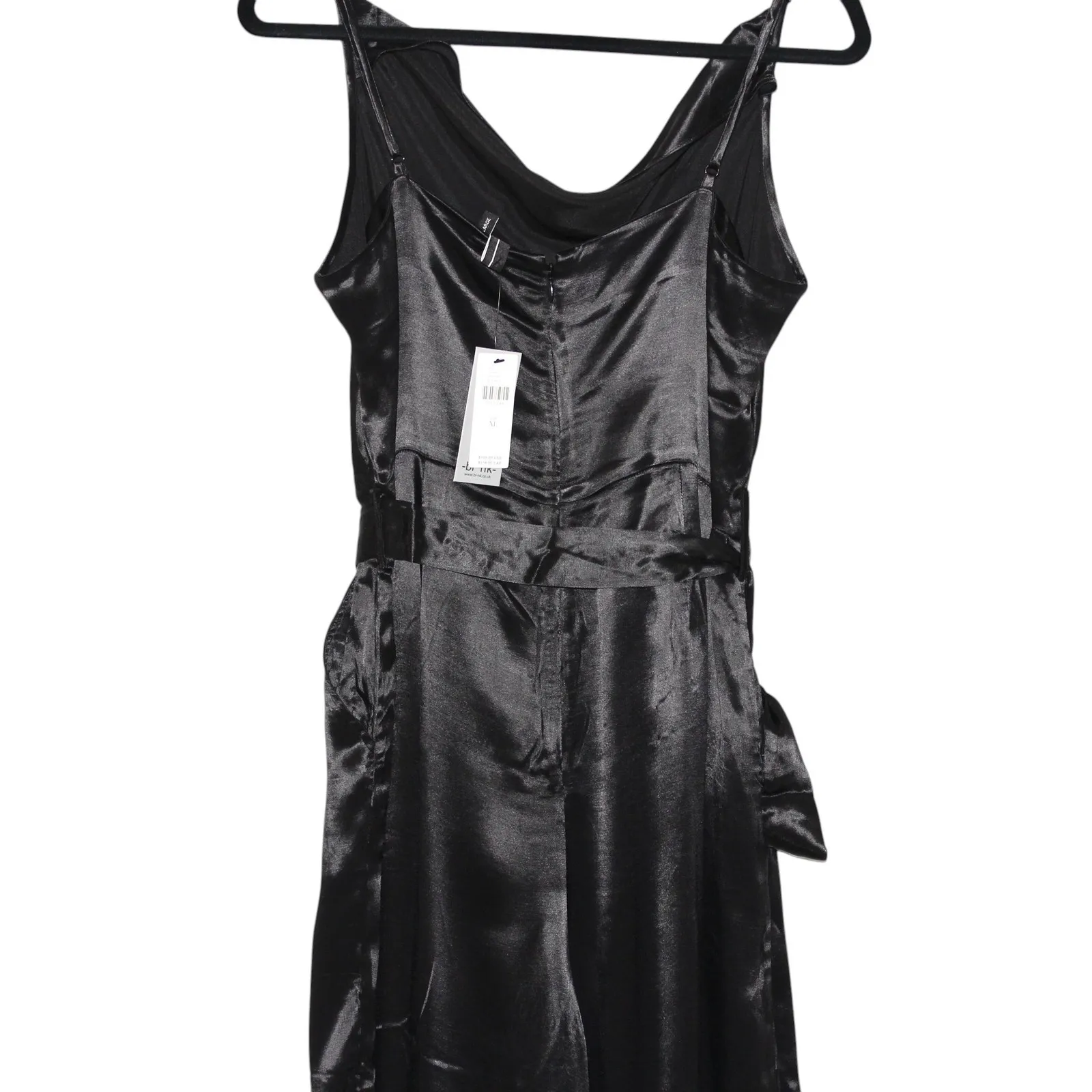 Anthropologie Alizia Cowl Neck Jumpsuit Black Large - Image 3