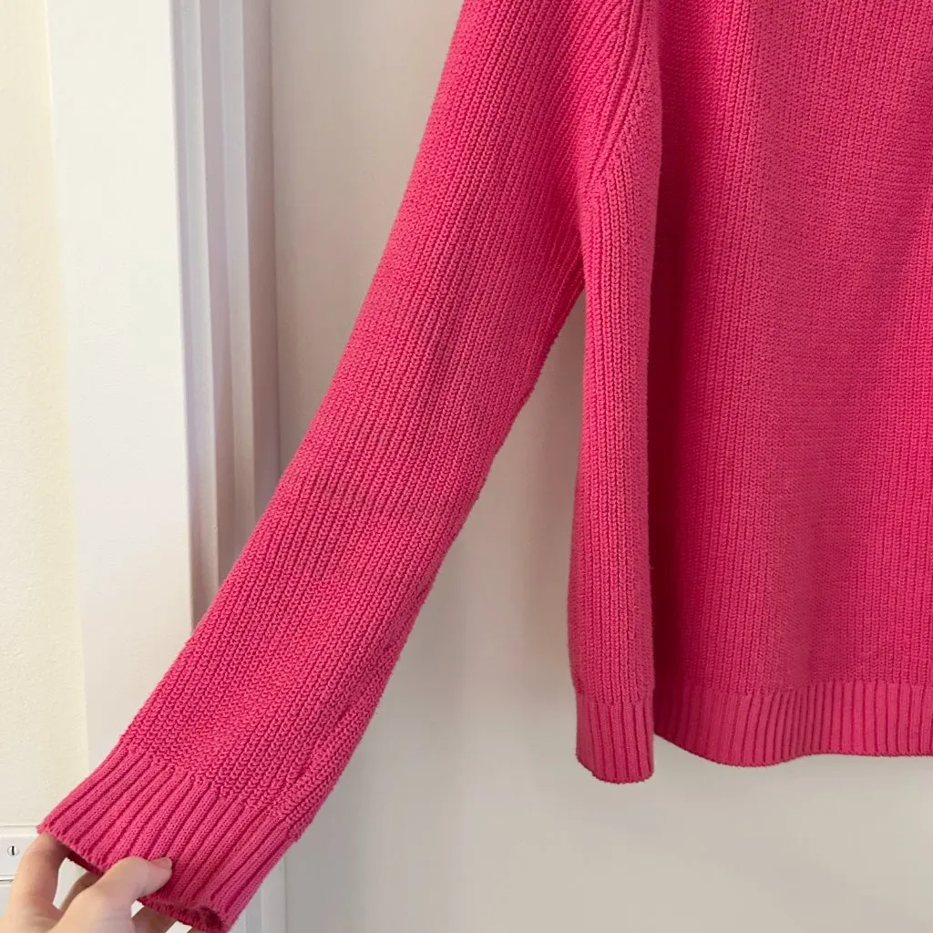 Sezane Gary Knit Sweater in Pink Size M - Image 8