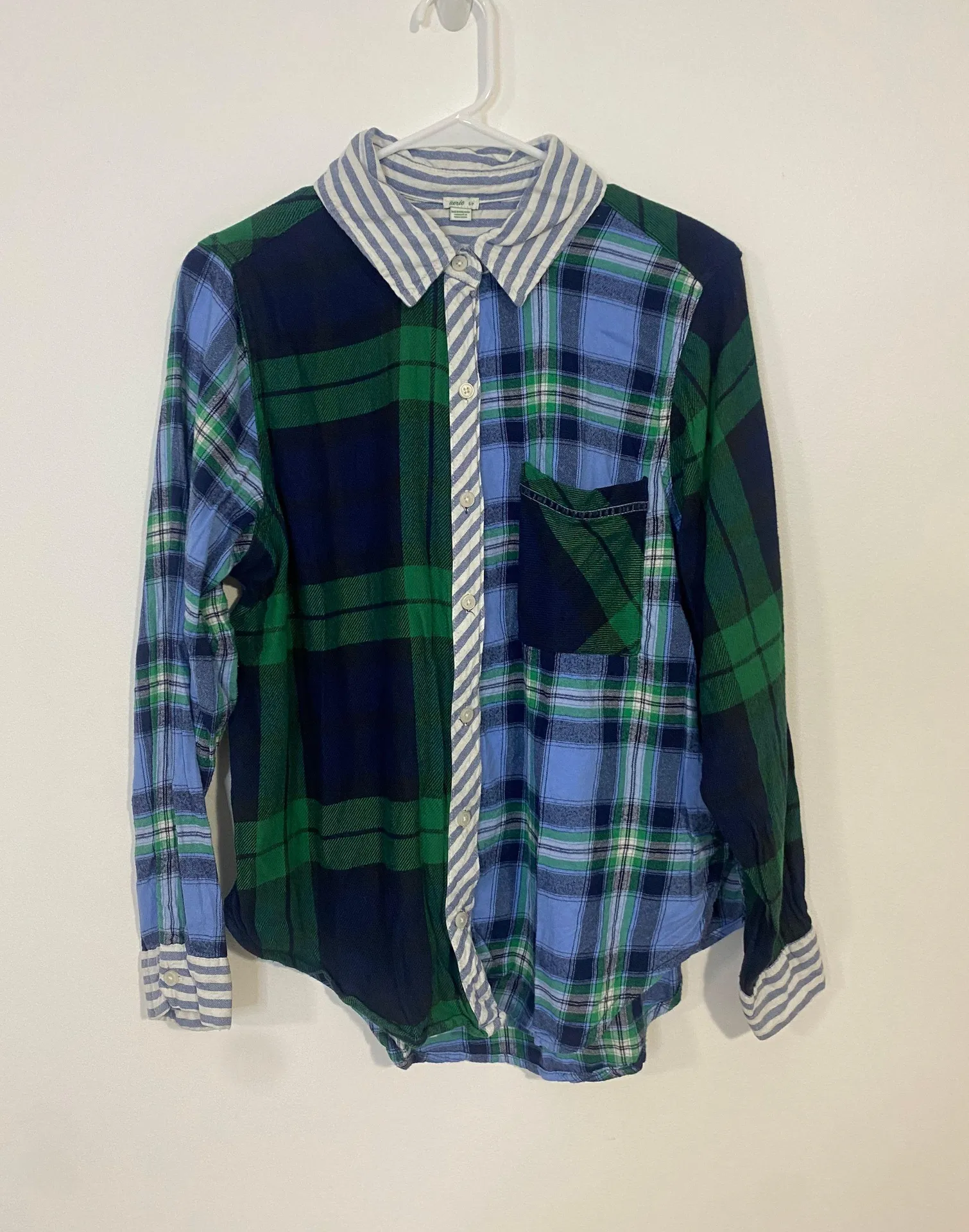 Aerie Mixed Plaid Flannel - Image 3