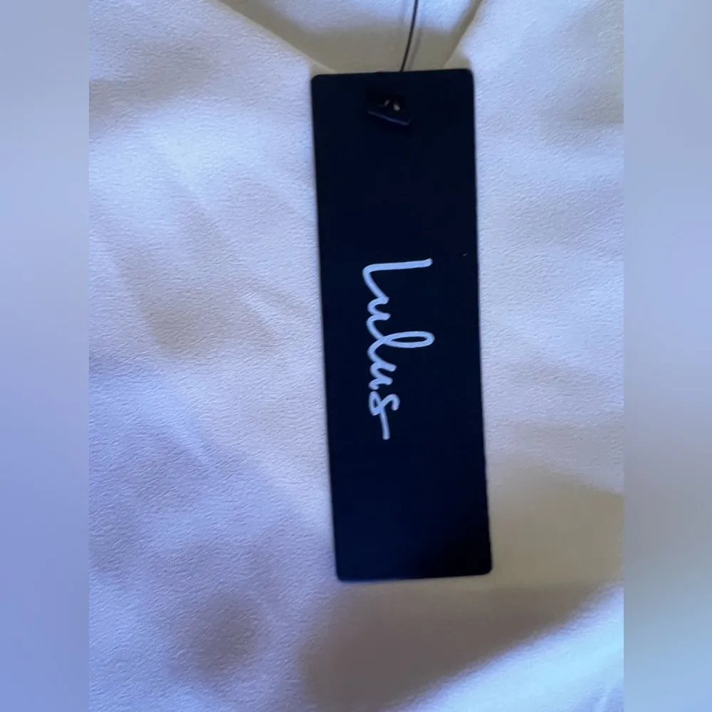 Lulus | Chic Disposition Ivory T-Back Cami Top M Lightweight Summer Tank Beige - Image 7