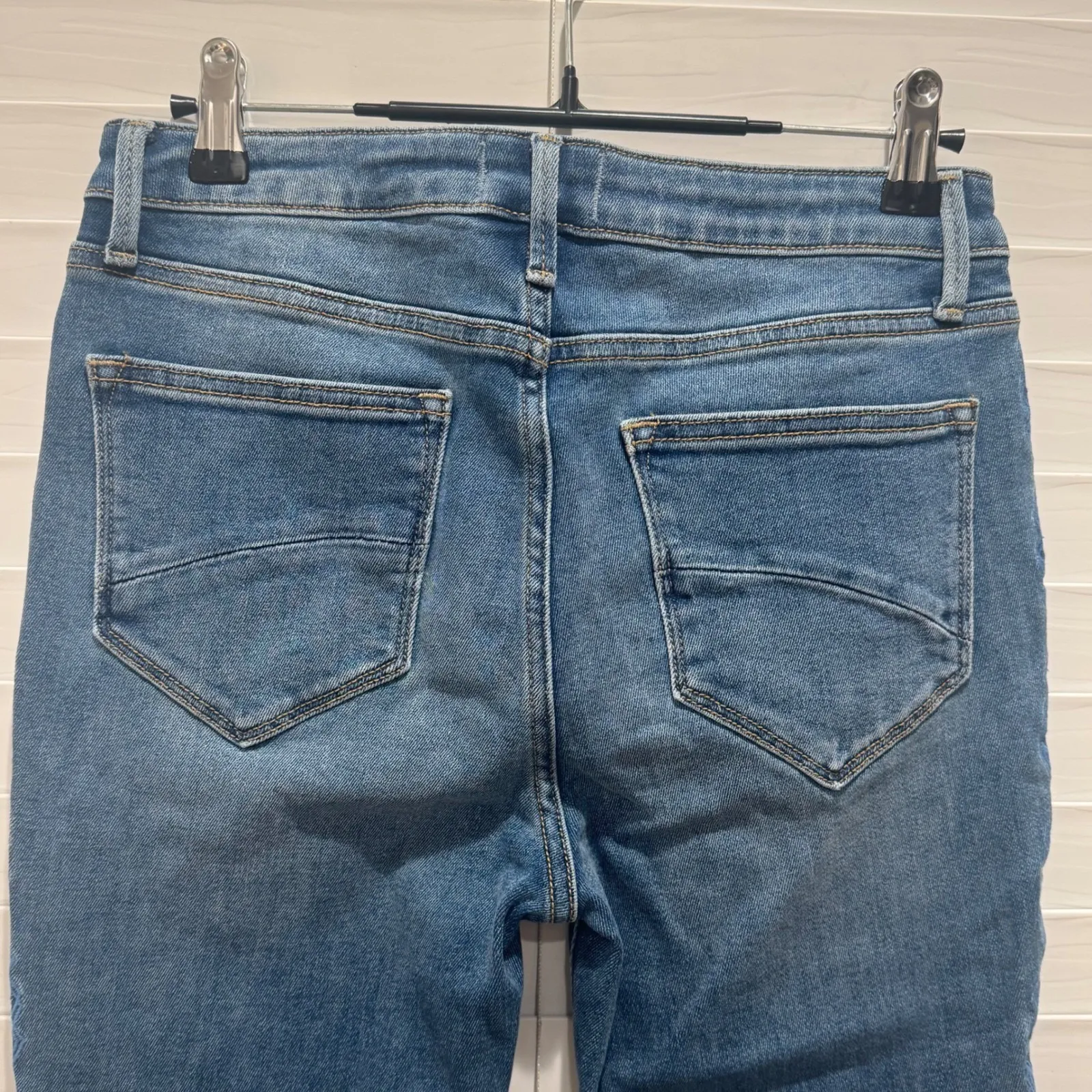 NEW Driftwood‎ Jackie High Rise Skinny Jeans Women's Size 26 Boho Embroidered - Image 4