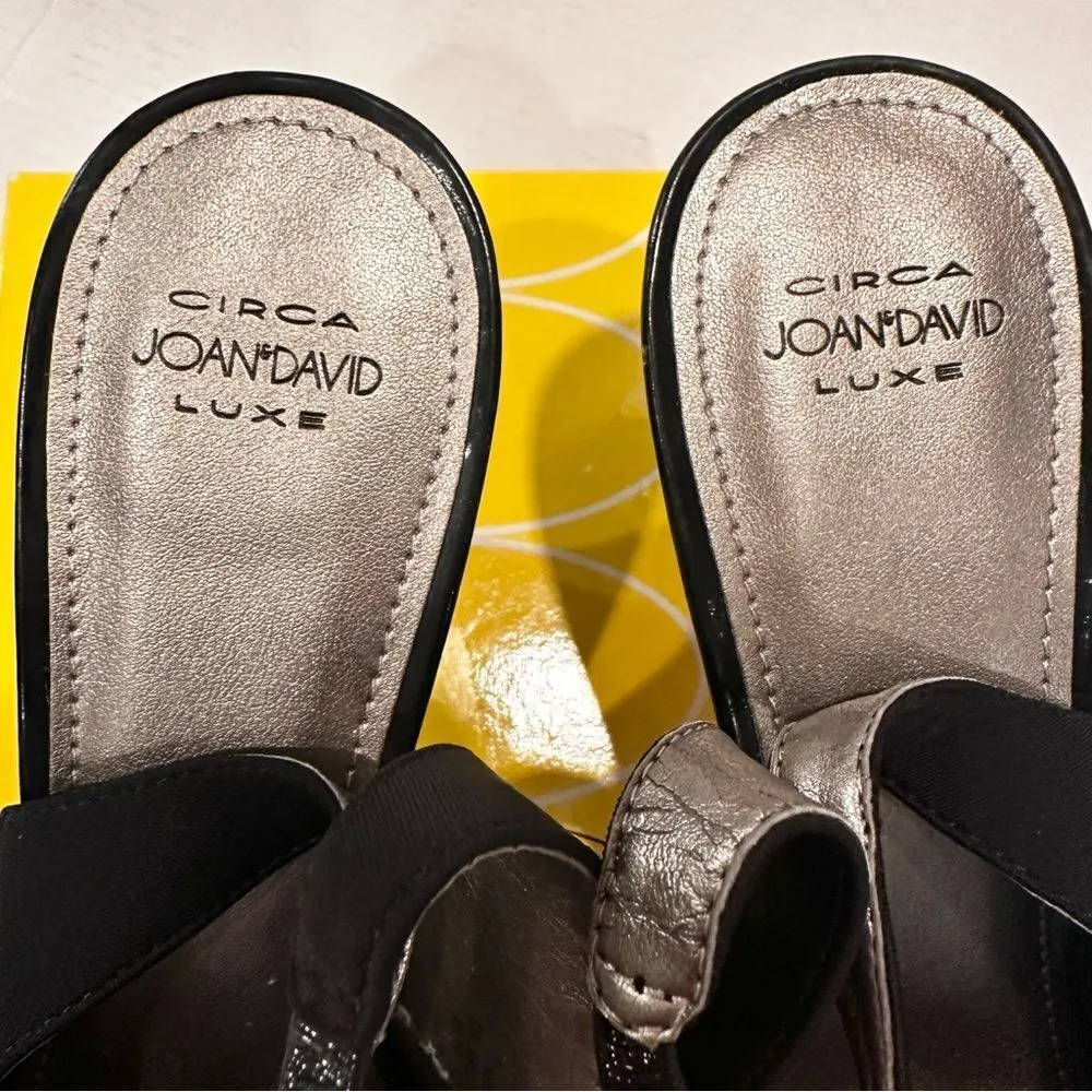 Joan & David Luxe CJDameka Slingback Pump Women's 9‎ Black Fabric Upper NEW - Image 2