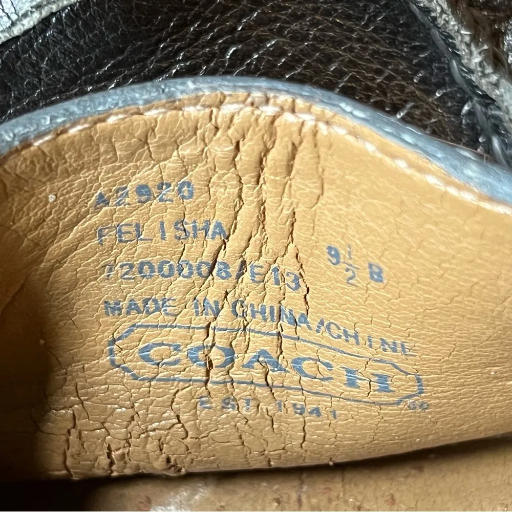 Coach Felicia Moccasin Flats - Image 3