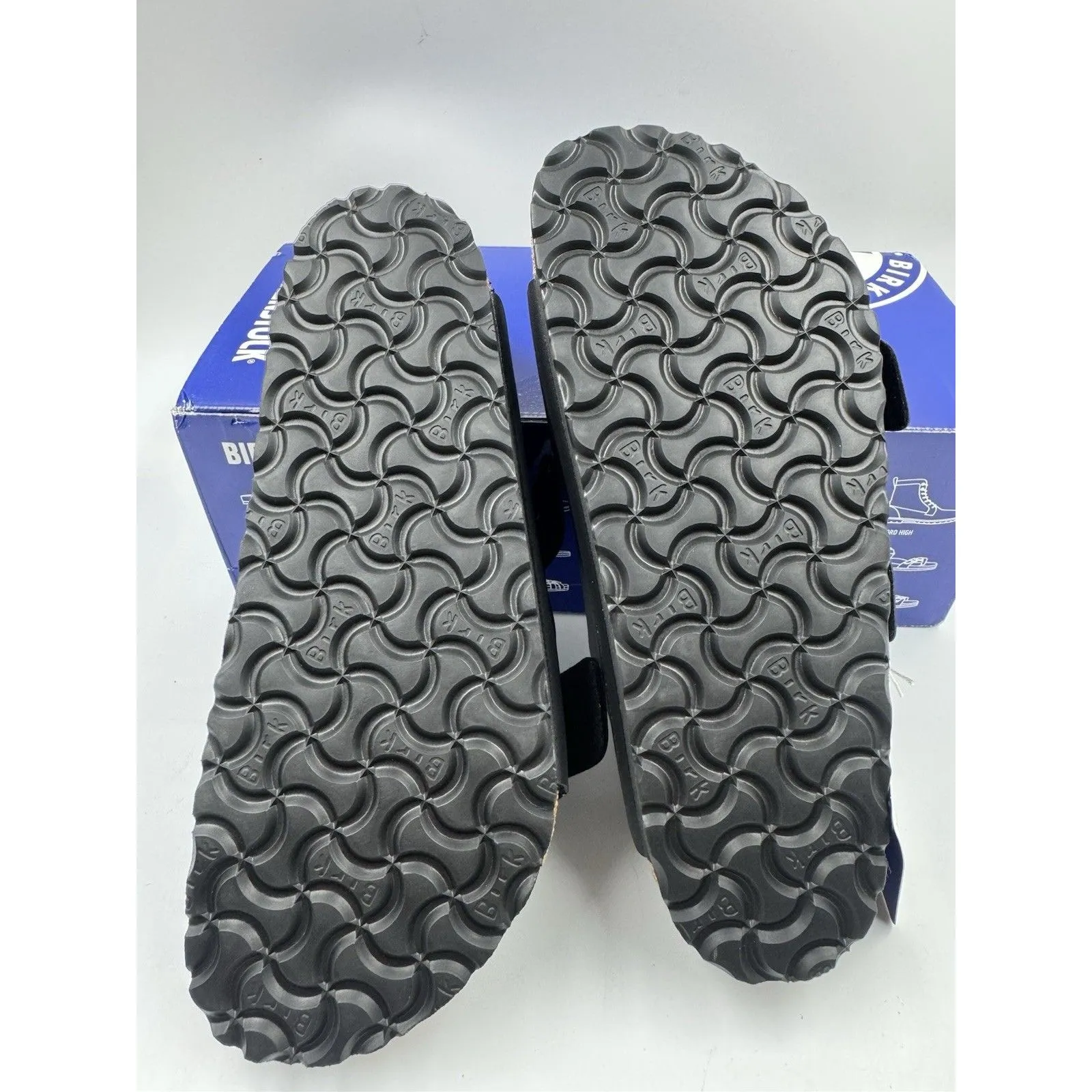 Birkenstock Arizona Birko-Flor Birkibuc Black Leather Sandal New Size EU 37 US 6 - Image 13