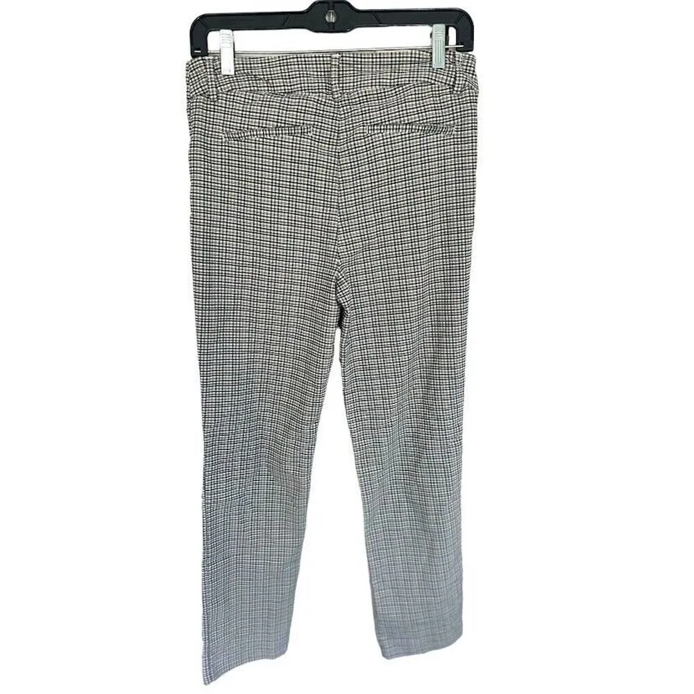 Massimo Fabbro Italy Plaid Pants Pull On Career Casual Ankle Preppy Academia 4 - Image 4