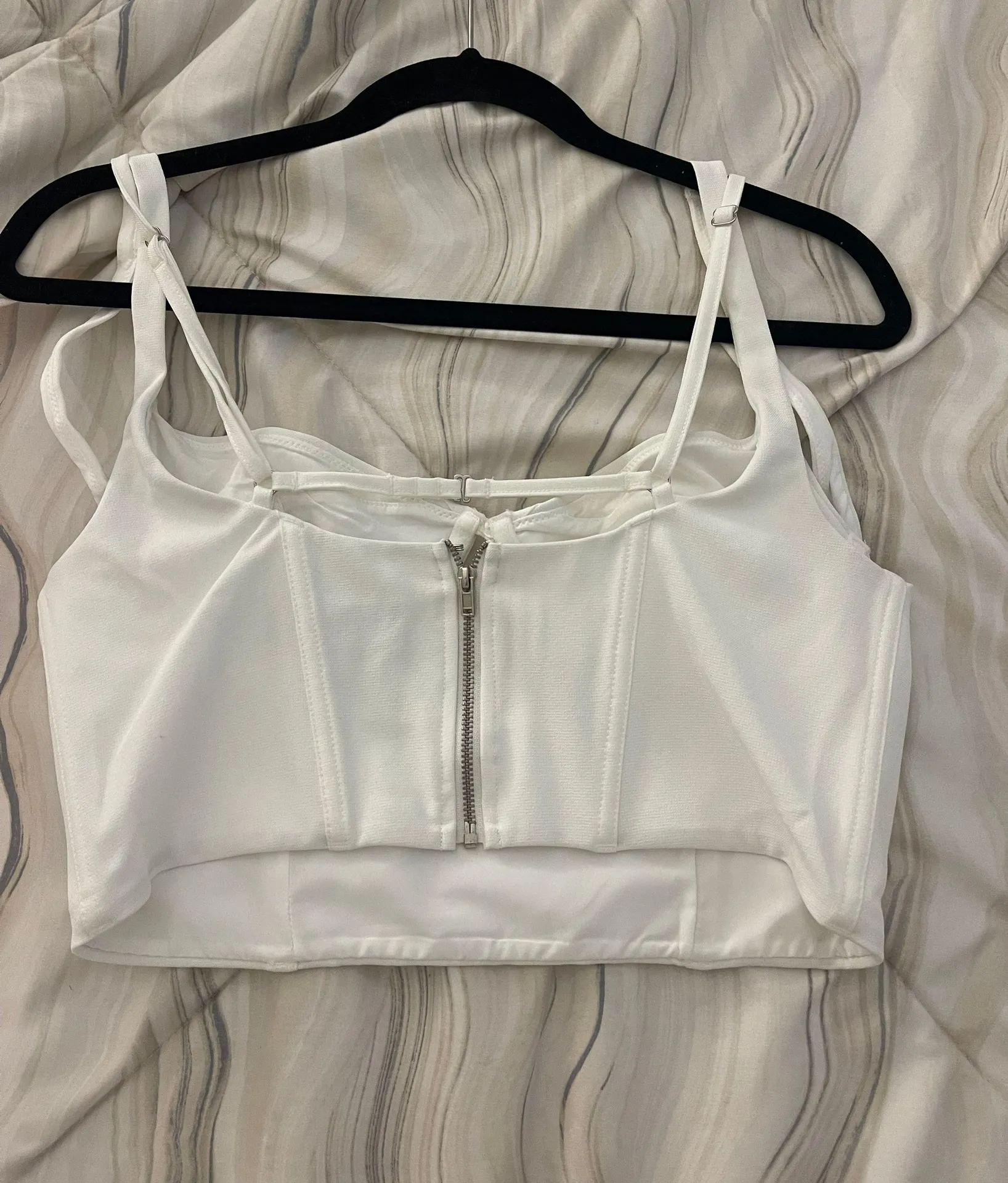 White Fox Bustier Top Size M - Image 3