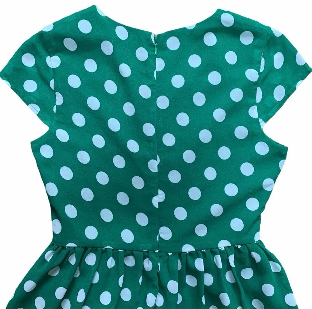 ModCloth Esley Fit & Flare Polka Dot Dress - Image 6