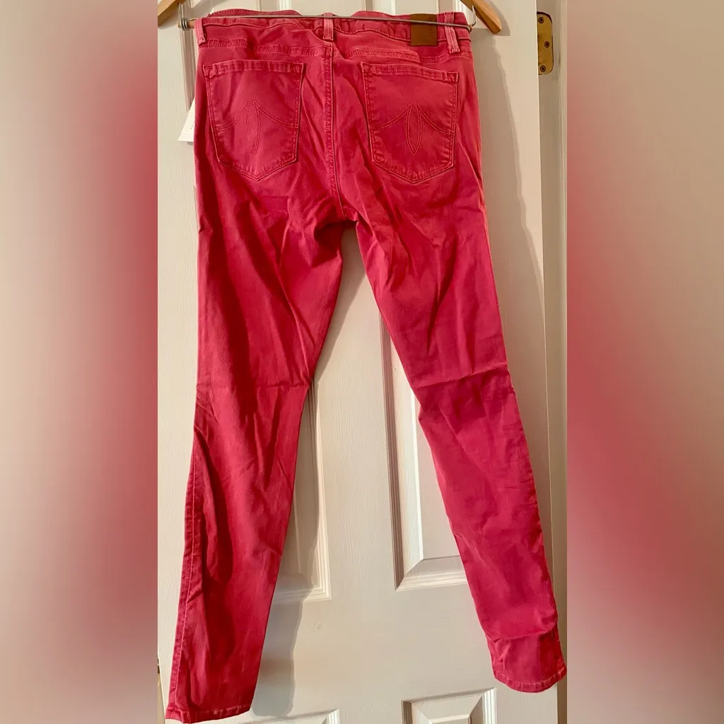 Level 99 Vibrant Red Skinny Jeans Size 25 - Image 2