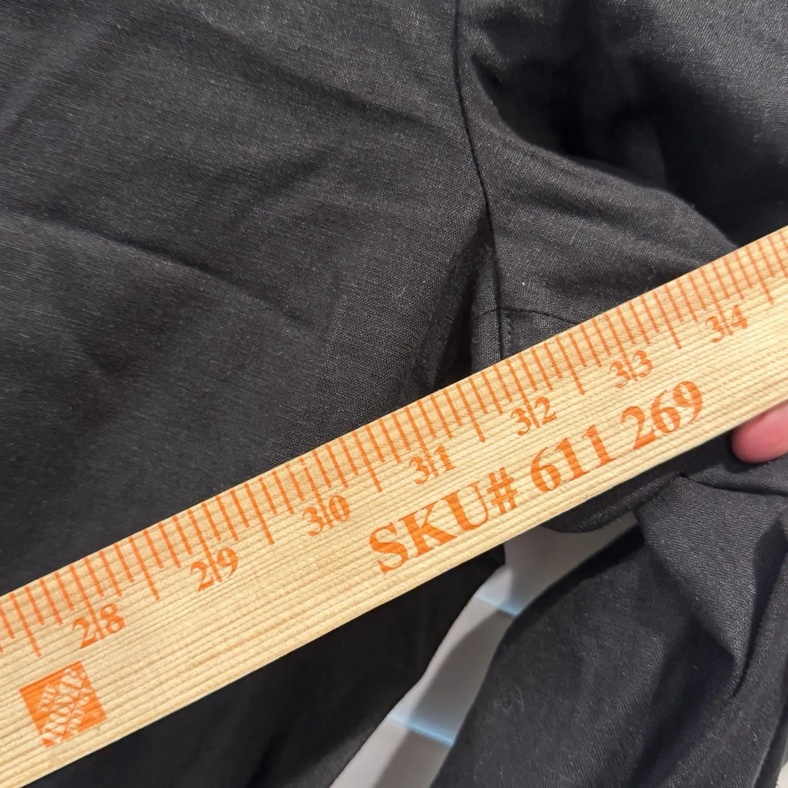 NEW VINCE Women's L Linen Blend Black Wide Leg Pleated Elastic PullOn Pants $325 - Image 7