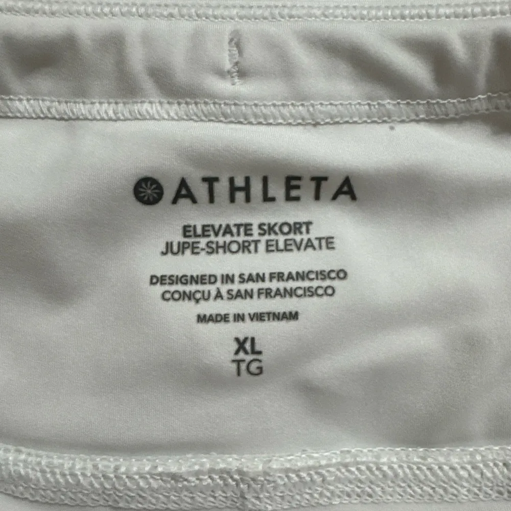 Athleta White Pleated Skirt - Image 5