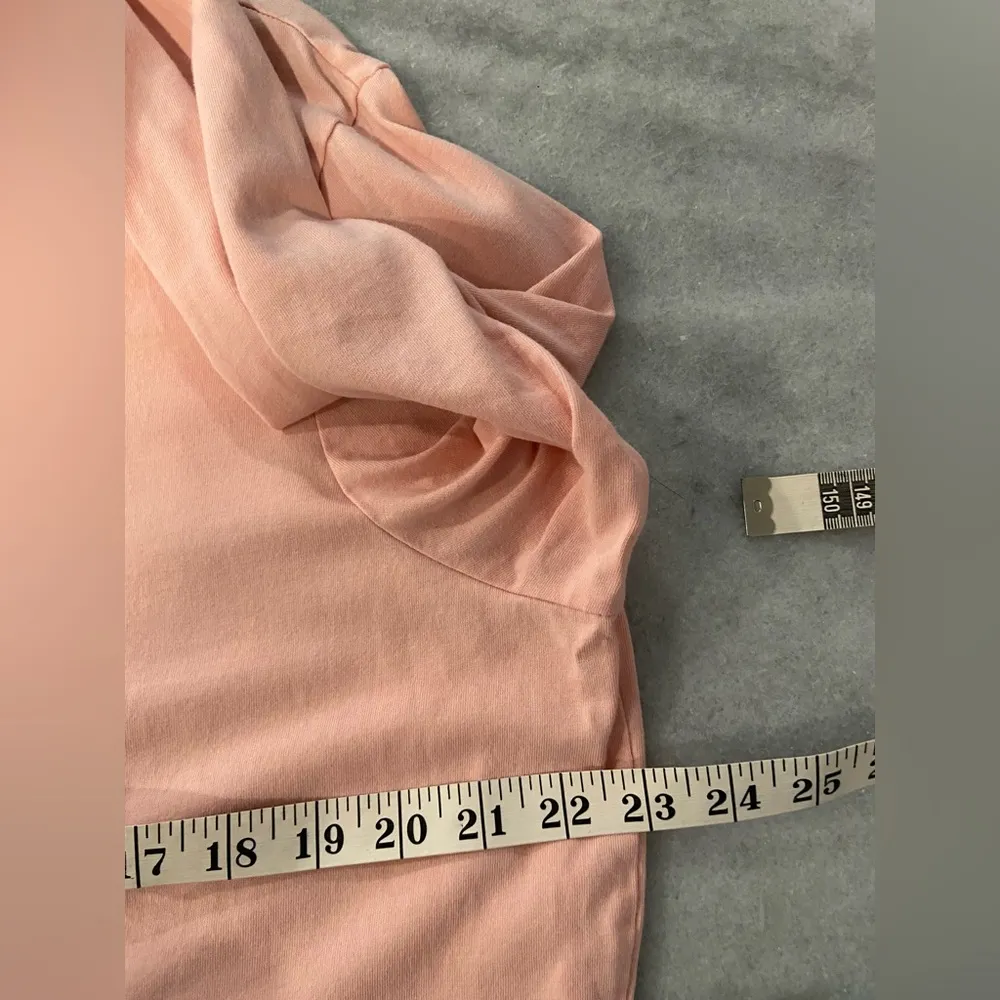 L.L. Bean Size XL Long Sleeve Crew Neck Tee Short Wicked Cozy Graphic Print Pink - Image 8