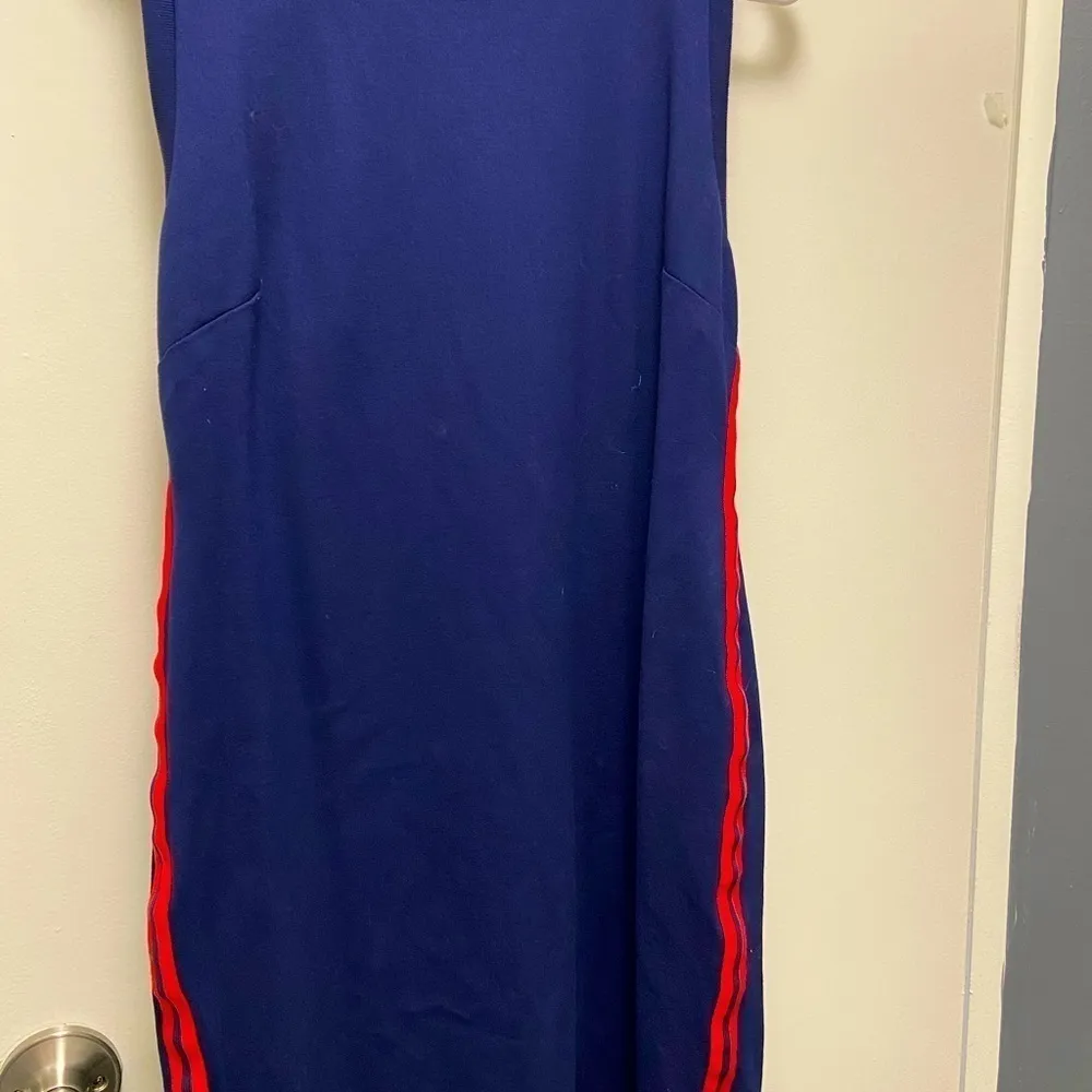 Lauren Ralph Lauren size petite large womens athletic dress w red stripes LP - Image 2