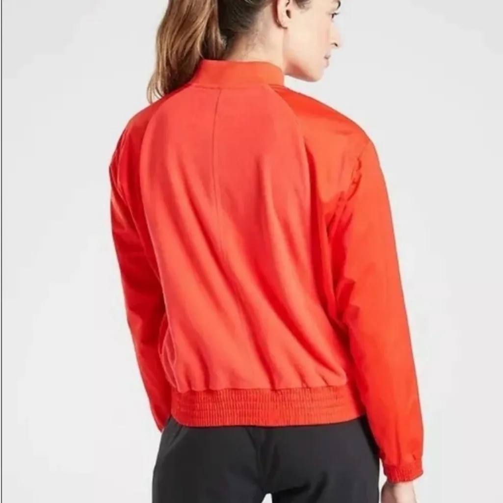 ATHLETA ZION Nylon Fleece Bomber - Image 2