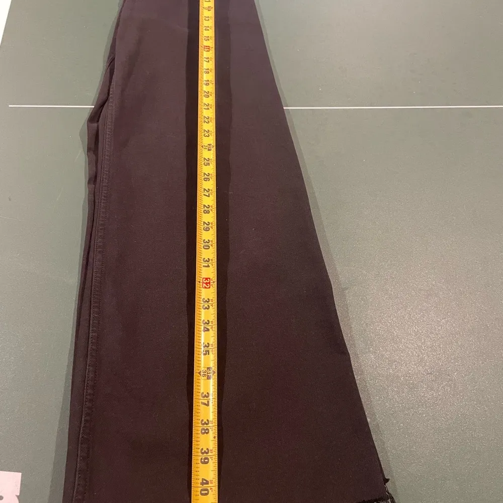 Zara Black Straight Cut Jeans ( thick) - Image 6