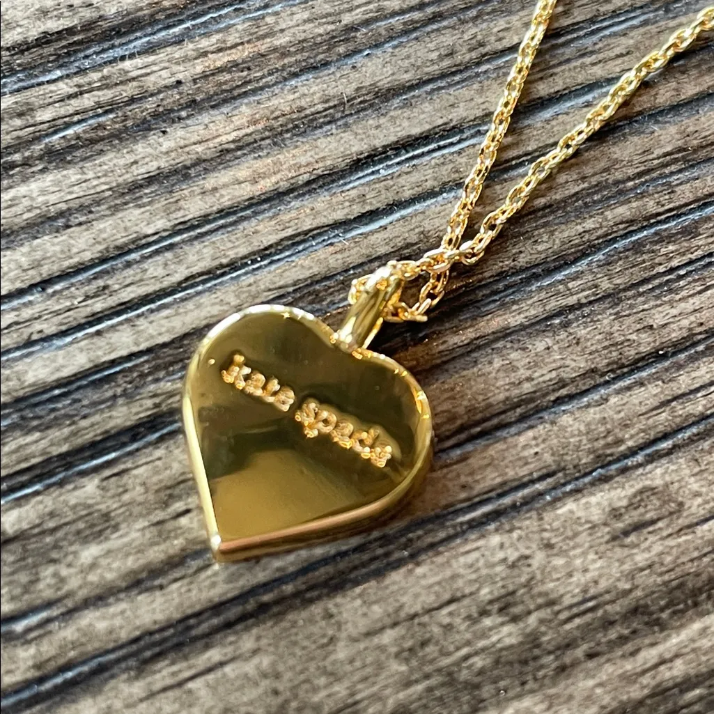 Kate Spade Heart Pendant necklace new with tags - Image 5