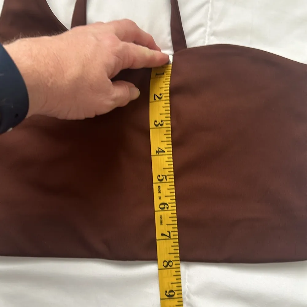 Girlfriend Collective Single Shoulder Sports Bra, Size M - Image 7