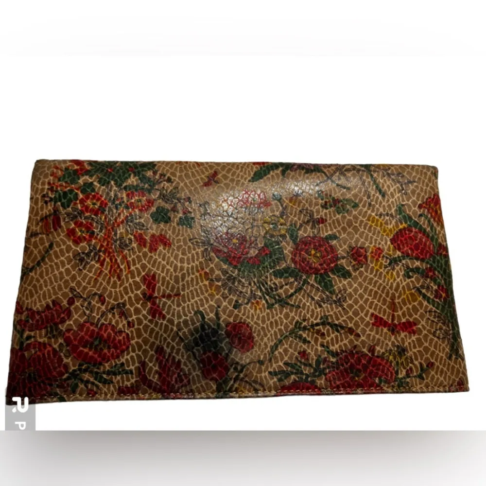 Source Unknown Brooches Wallet, Grey floral, Petite florals, Multi card spaces, 1 ‎ internal - Image 4