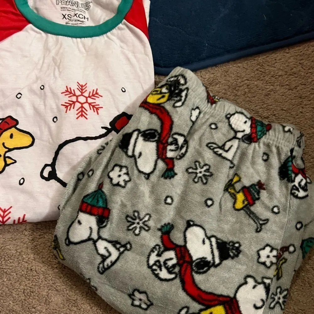 Peanuts xs pajama set Gray - Image 2