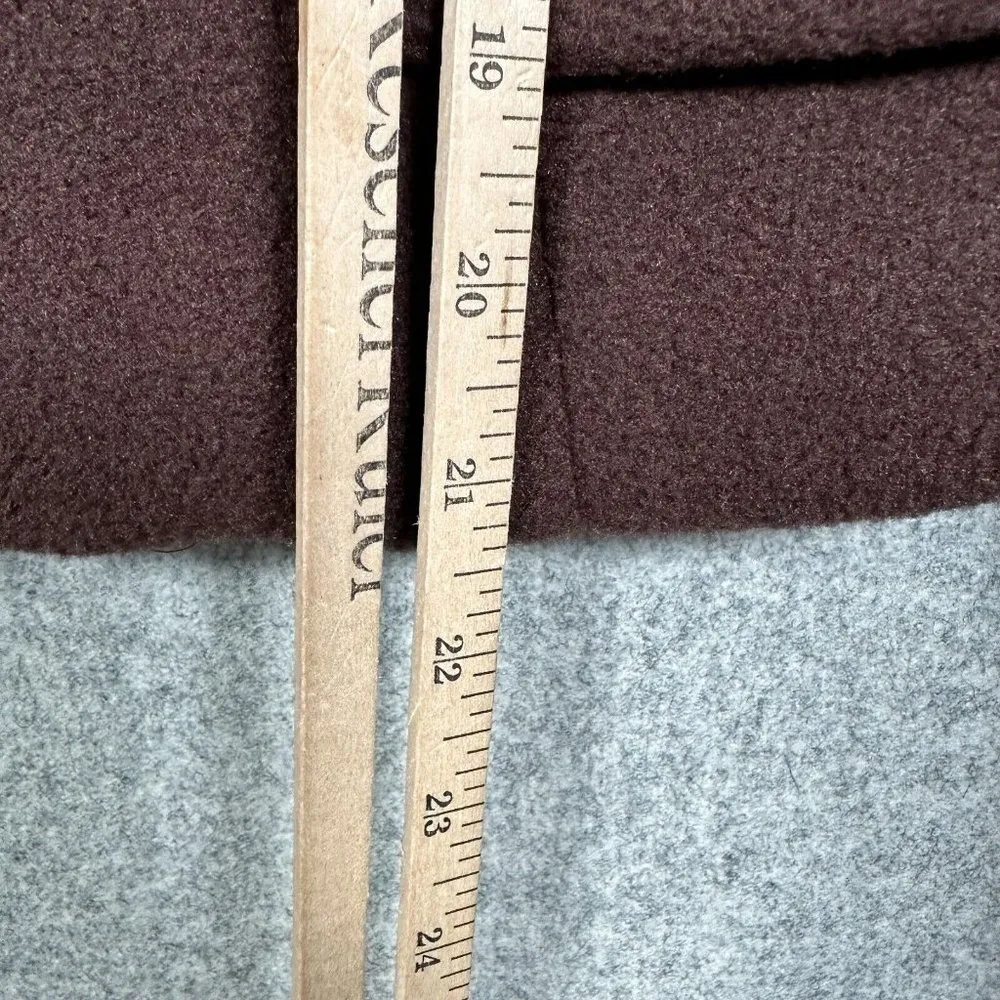 Vintage Women Express Campagnie Fleece Blazer Jacket Medium Brown NWT Academia - Image 6