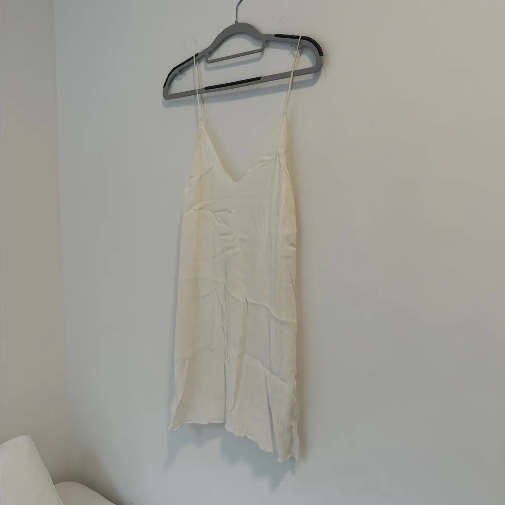 Aritzia White Slip Dress - Image 3