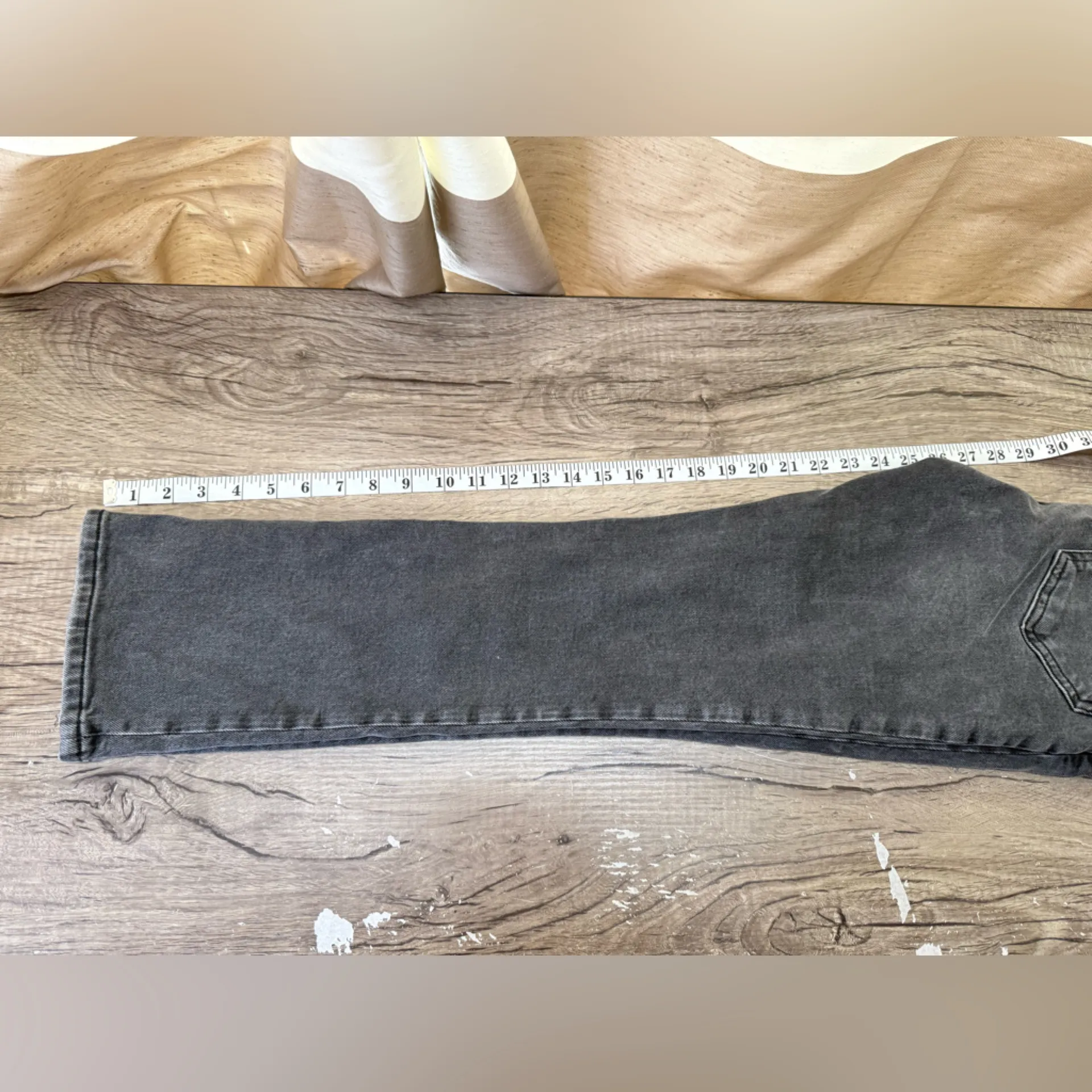 We The Free Jeans Sz 26‎ Black Faded Low Maintenance Mid Rise Crop Boot - Image 5