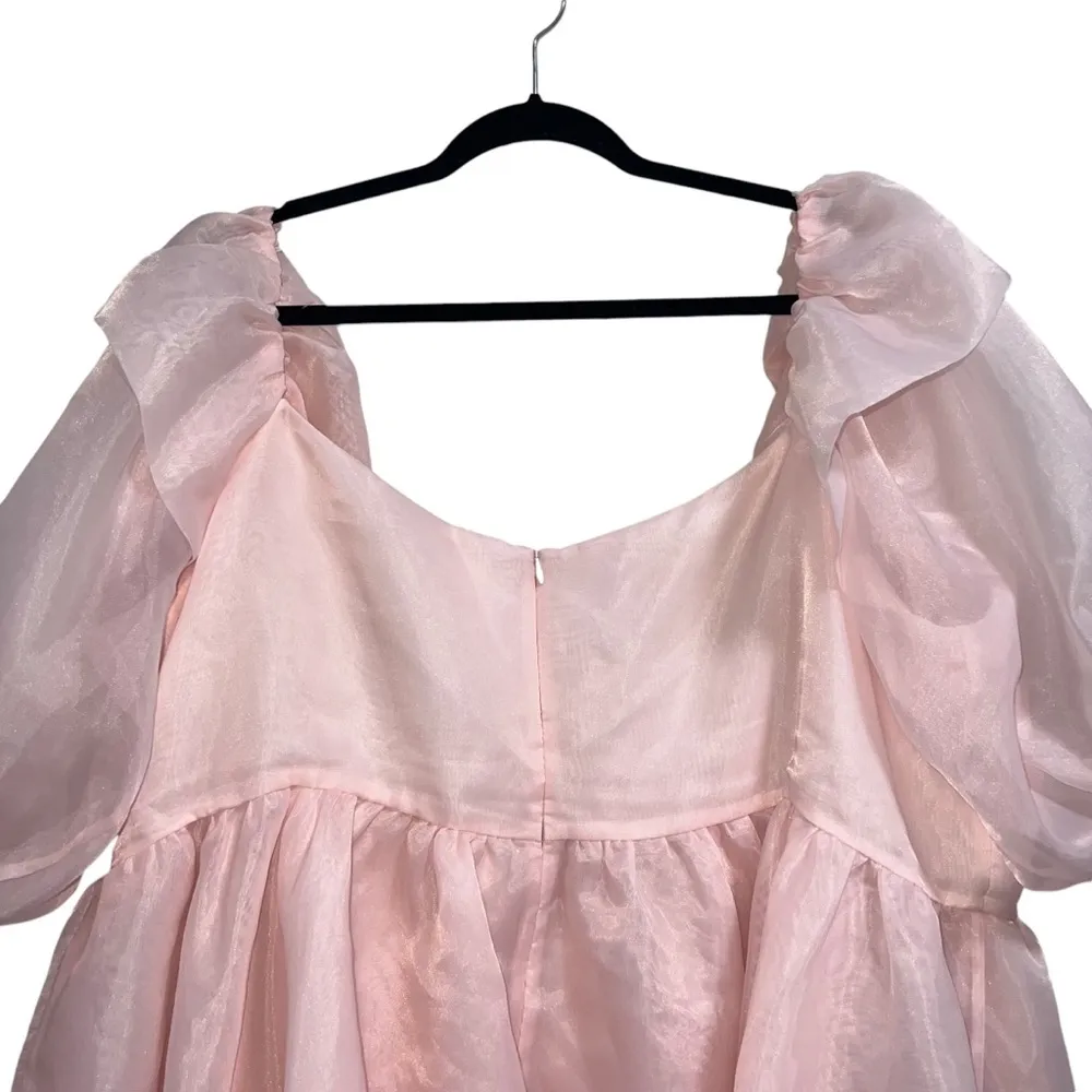 NEW NWT Selkie The Bebe Bloom Dress In Light Pink Size 5X - Image 10