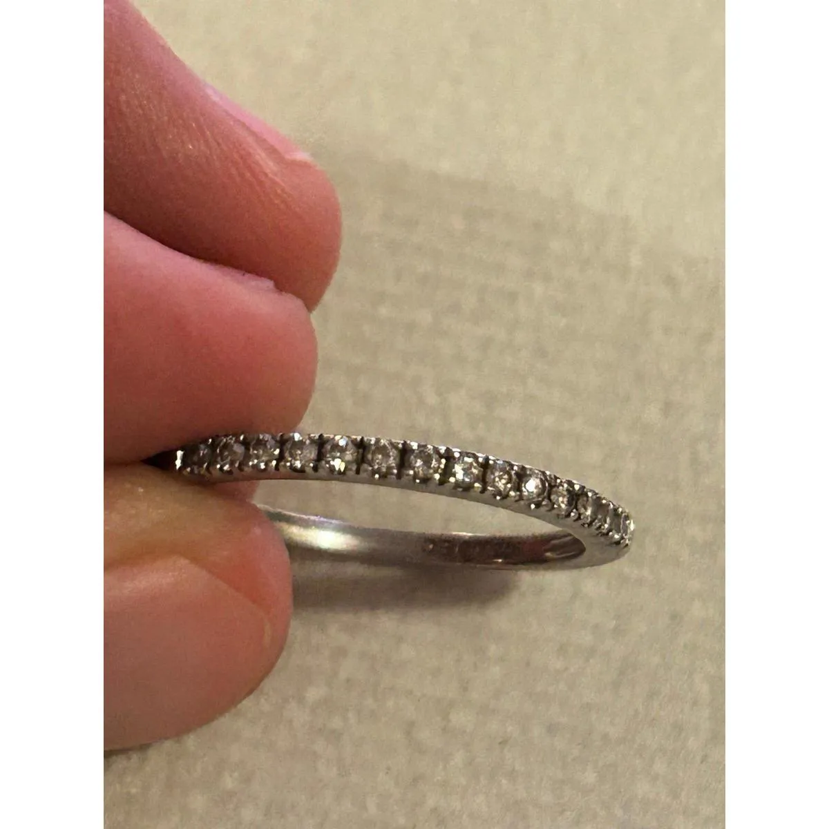 Ring band 925 sterling silver unique cute size 7 - Image 4