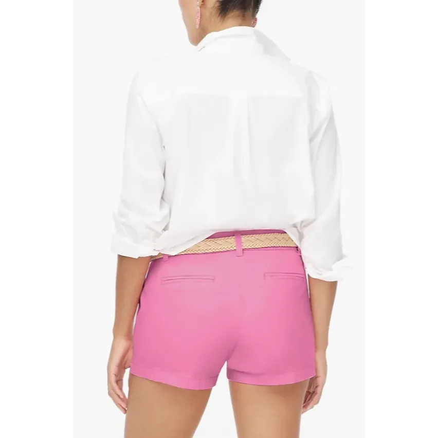 J. Crew 3.5" Classic Chino Short Tulip Pink - Image 6